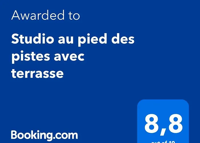 Studio Au Pied Des Pistes Avec Terrasse